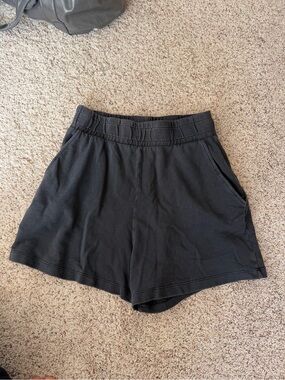 Zara Black SweatShorts